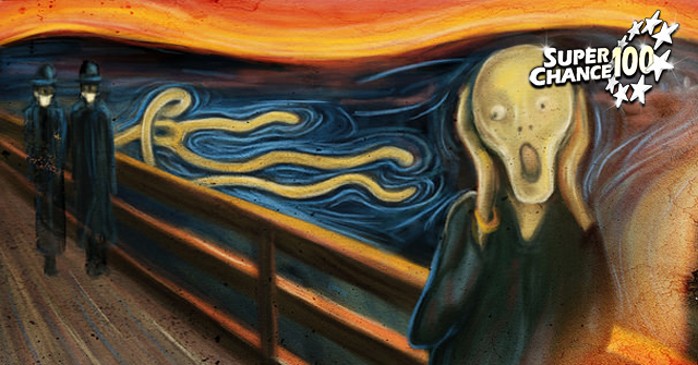 Peinture inspirée de l’œuvre de Munch, le cri.