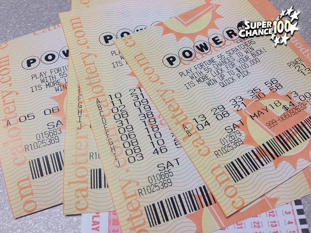 Tickets de Powerball, la loterie américaine